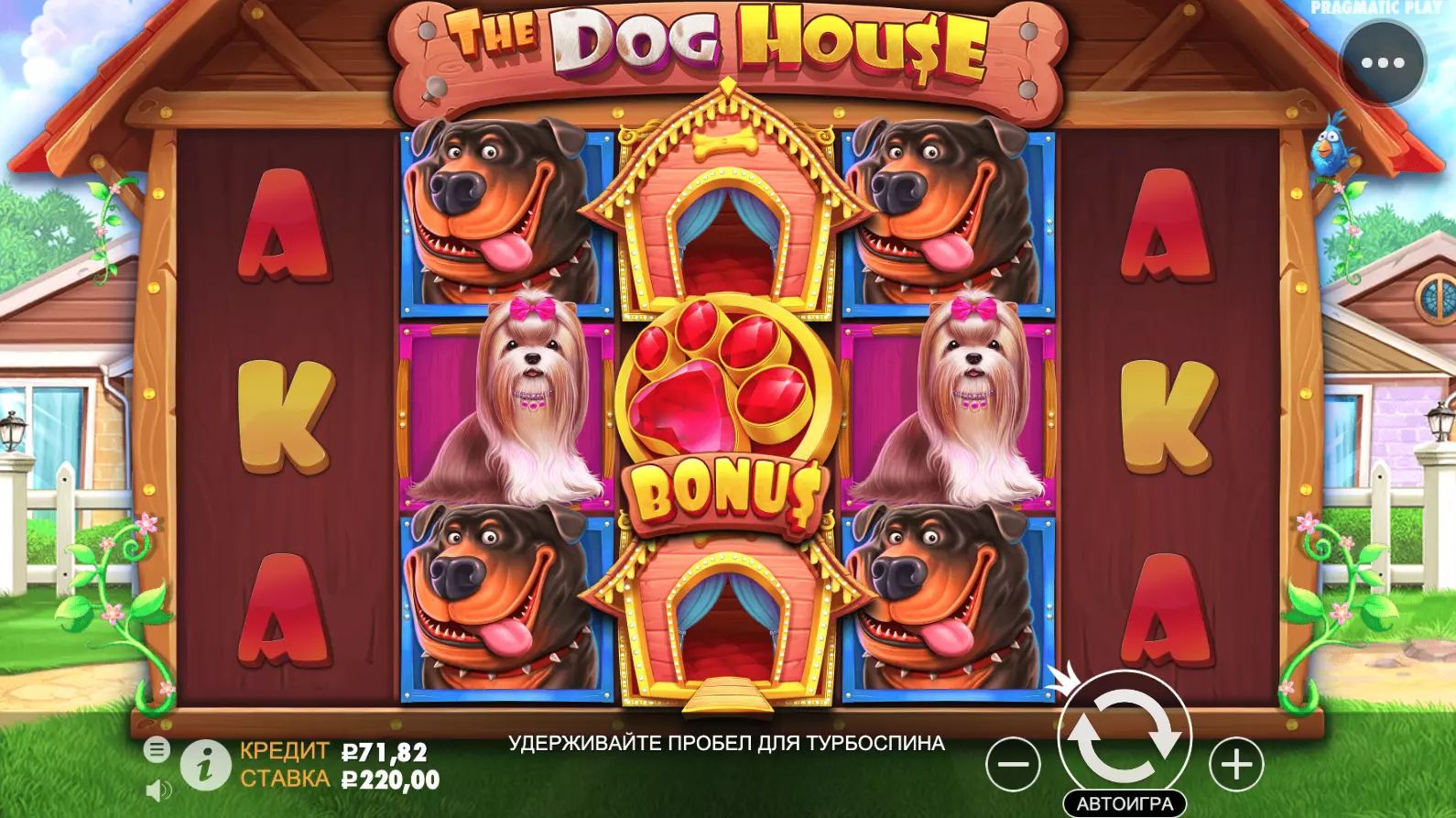 Игровой автомат The Dog House